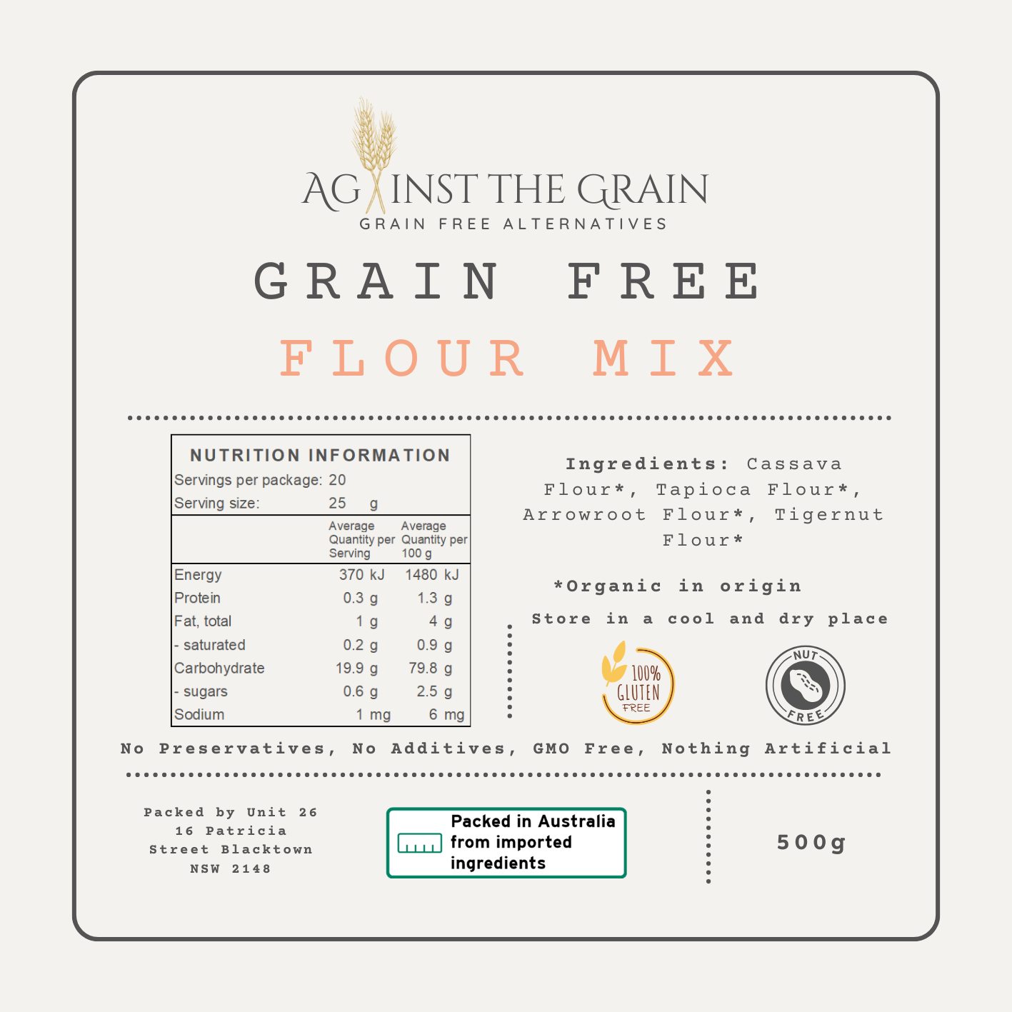 Grain Free Crumbing and Flour Mix bundle