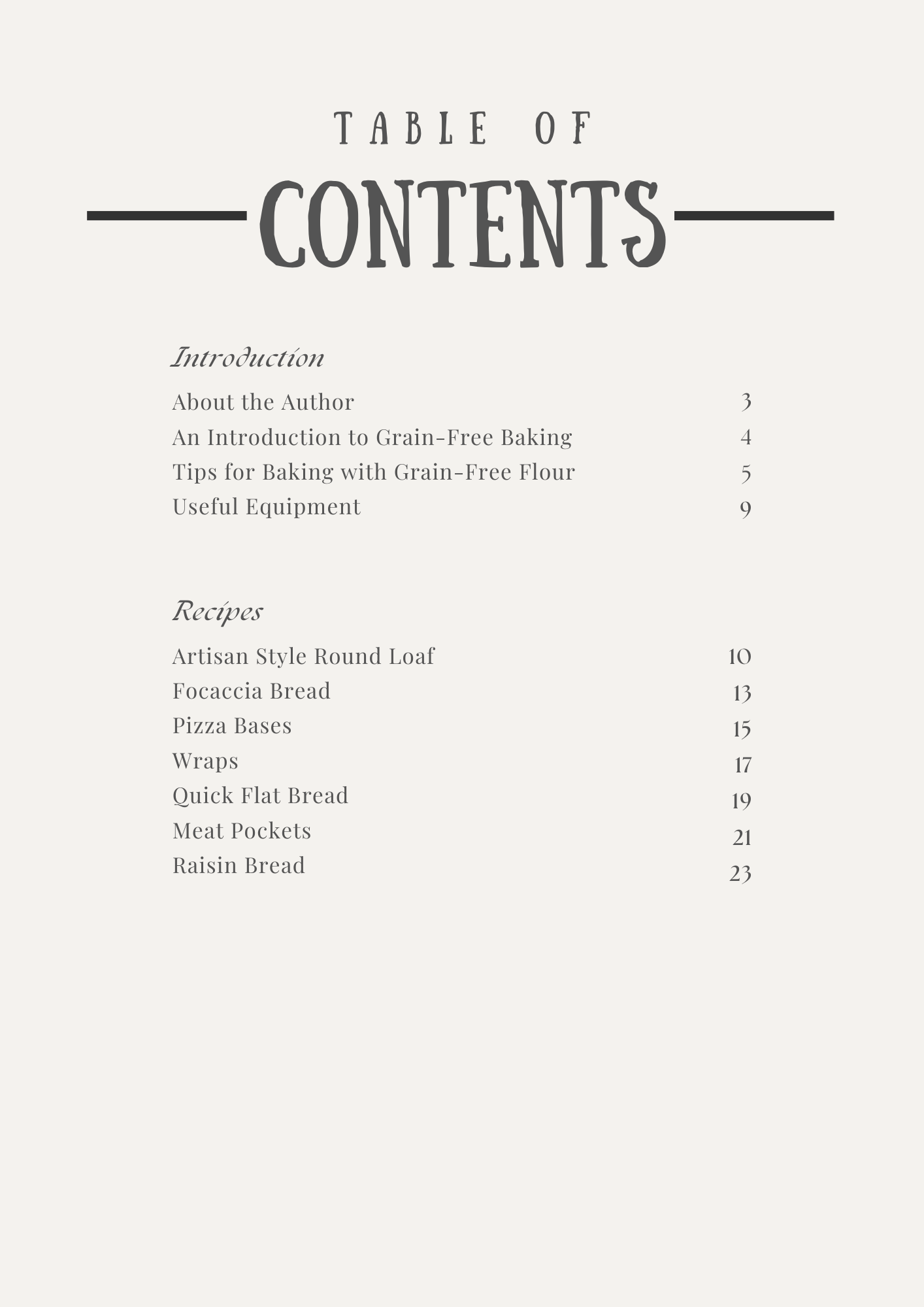 Bread Bundle Recipe eBook